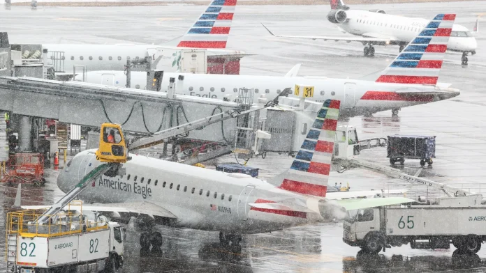Irish flights cancelled after blizzard hits US northeast