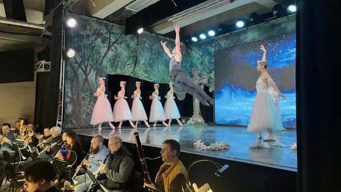 Kharkiv's ballet dancers perform in defiance of invasion
