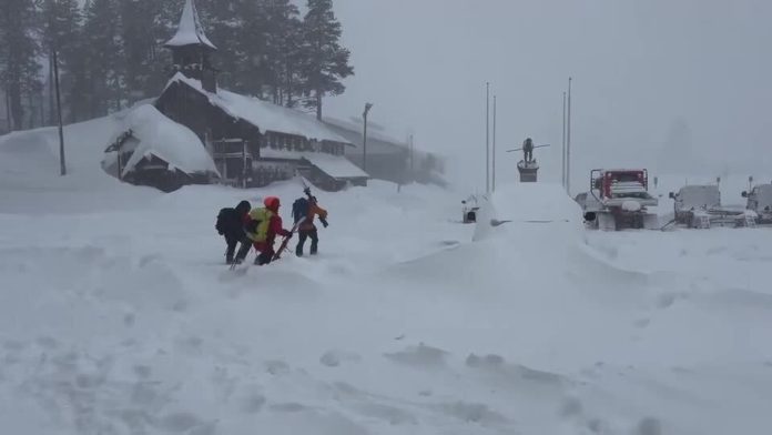 Search intensifies for nine skiers missing in California avalanche Nine skiers missing after California avalanche
