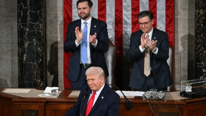 Trump hails 'golden age' in State of the Union address