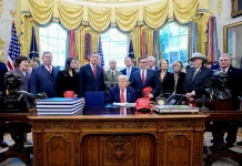 Trump Signs Funding Bill, Ending U.S. Government Shutdown Trump signs spending bill ending US government shutdown