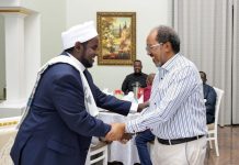 Xasan Sheekh oo la kulmay madaxda ururada siyaasada dalka