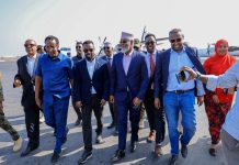 Axmed Madoobe oo soo gaaray magaalada Muqdisho