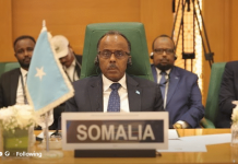 Cali Balcad oo ka qeybgalay shir looga hadlayo arrimaha Falastiin