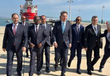 Markabka Cağri Bey ee qodista Shidaalka oo ka soo ambabaxay dalka Turkiga