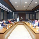 Xasan Sheekh oo kulan la yeeshay danjirayaal iyo wakiilada hay’adaha caalamiga ah