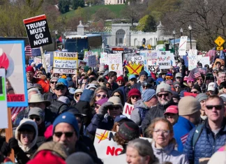 Anti-Trump Protests Sweep US on ‘No Kings’ Day Anti-Trump protests taking place on 'No Kings' day in US