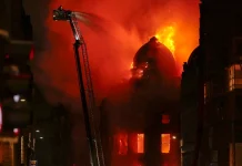 Fire Triggers Partial Collapse at Glasgow Train Station Fire causes partial collapse at Glasgow railway station