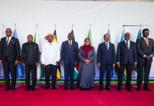 Madaxweyne Xasan oo ka qeyb galay shirka madaxda EAC