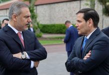 Wasiirada Arrimaha Dibadda Mareykanka iyo Turkiga oo ka wada hadlay xiisadda Kacsan ee Iran