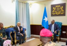 Madaxweyne Deni oo kulan xaaaasi ah la yeeshay Qunsulka Itoobiya iyi saraakiil ciidan