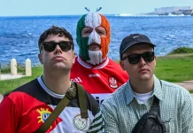 Kneecap Warns Crisis-Hit Cuba Is Being Suffocated by Repression Rap group Kneecap says crisis-hit Cuba being 'strangled'