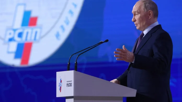 Kremlin Rejects Claims Putin Urged Businessmen to Finance Military Campaign Kremlin denies Putin asked businessmen to fund war effort