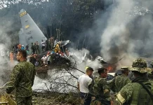 Military plane crashes in Colombia, 77 people hospitalized 77 hospitalised after military plane crashes in Colombia
