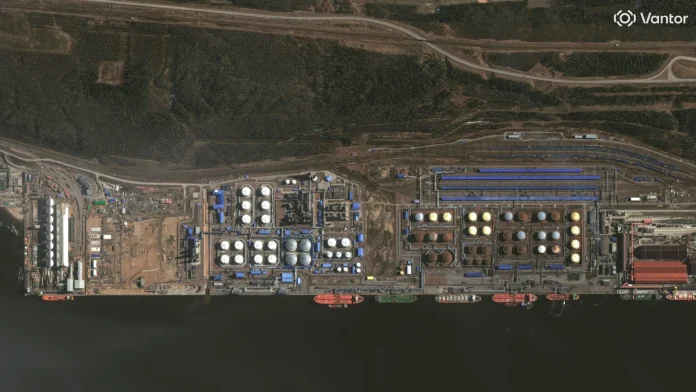 Russia reports fire in new strike on major Baltic port