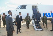 Gudoomiyaha golaha shacabka Aadan Madoobe oo gaaray Baydhabo