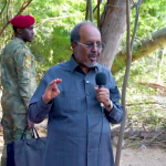 Madaxweyne Xasan Sheekh oo kula ciidey ciidamada Xoogga dalka deegaanka Gendershe