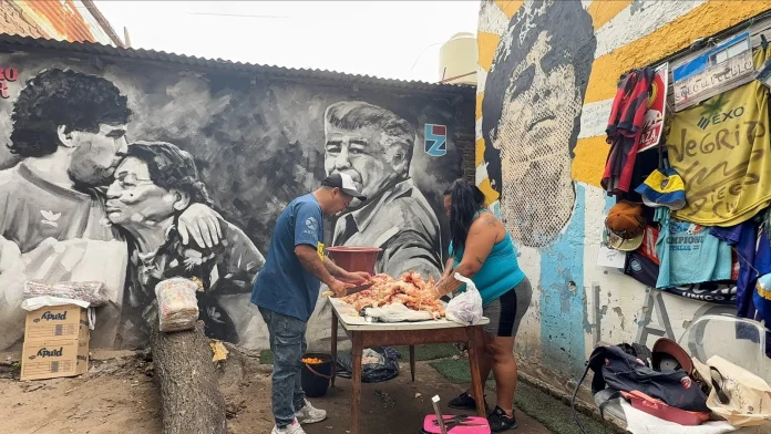 Diego Maradona's Former Residence Reborn as Community Soup Kitchen Maradona's former home transformed into soup kitchen