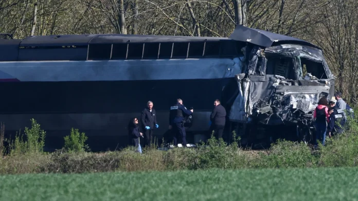 High-speed train crash in France kills driver, injures 13 people Driver dies, 13 injured in French high-speed train crash