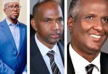 Shariifka, Khayre, Rooble iyo CCW oo ku shiraya Nairobi