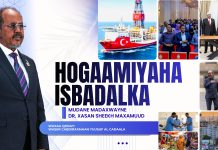 Madaxweyne Xasan: Hogaamiyaha isbadalka