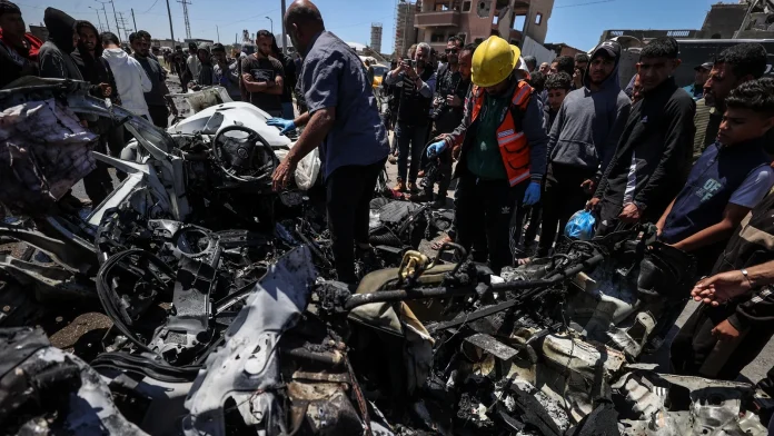 Israeli fire kills five in Gaza and West Bank, medics say