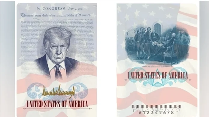President Trump to put his picture in US passports