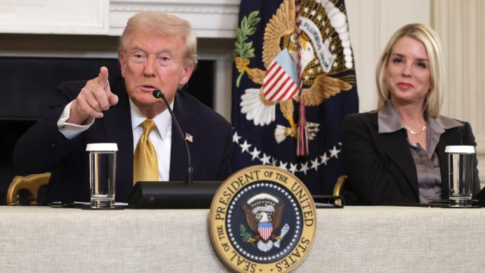 Trump replaces Bondi with former personal lawyer