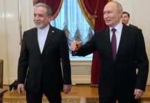 Madaxweynaha Ruushka oo la kulmay wasiirka arrimaha dibadda Iran