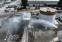 California scrambles for fix as Los Angeles chemical tank overheats California seeks solution as LA chemical tank heats up