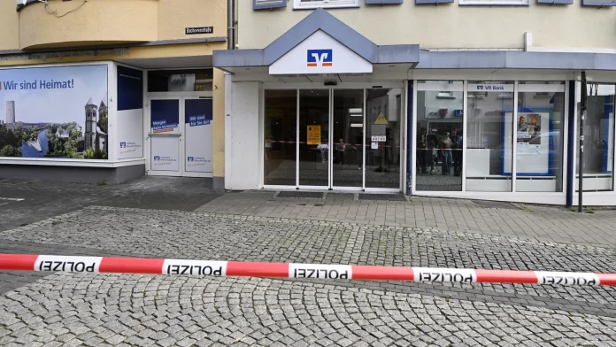 Hostage-taking at German bank over, no injuries - police