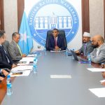 RW Xamze iyo Safiirka Talyaaniga oo wadahadal ku yeeshay magaalada Muqdisho