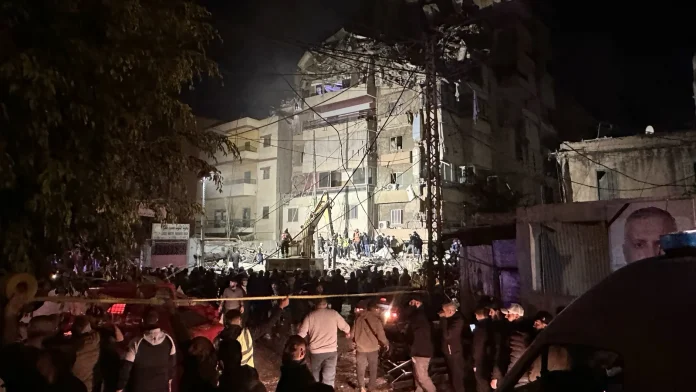 Israel strikes Beirut for first time since 16 April truce