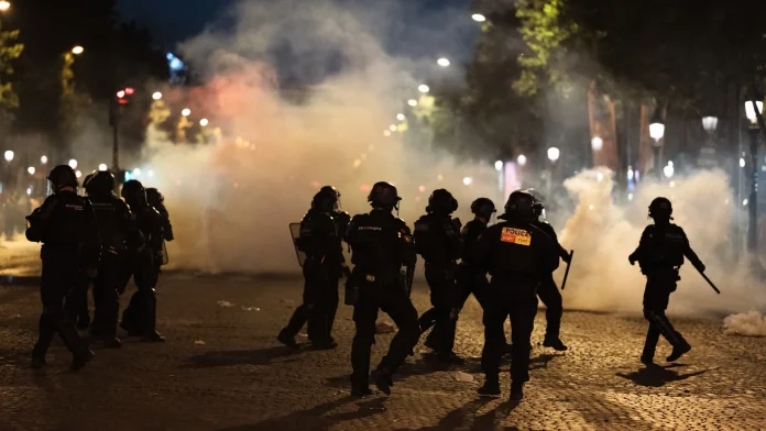 Clashes and arrests taint PSG's Champions League win