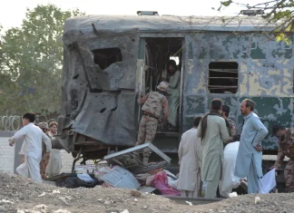 Pakistan Train Explosion Leaves Dozens Dead in Devastating Blast Blast on train in Pakistan kills dozens