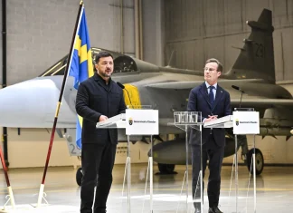 Sweden and Ukraine reach agreement on Gripen fighter jet deal Sweden and Ukraine agree deal on Gripen fighter jets