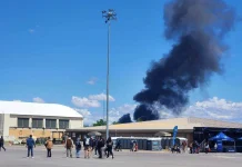 Video captures US fighter jets colliding mid-air during flight demonstration Watch: US jets collide mid-air during demonstration