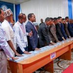Xildhibaanada cusub ee baarlamaanka Koofurgalbeed oo la dhaariyey