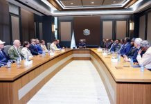 Madaxweyne Xasan Sheekh oo la kulmay Ganacsato Iyo Maalgashadayaal ka socda Talyaaniga