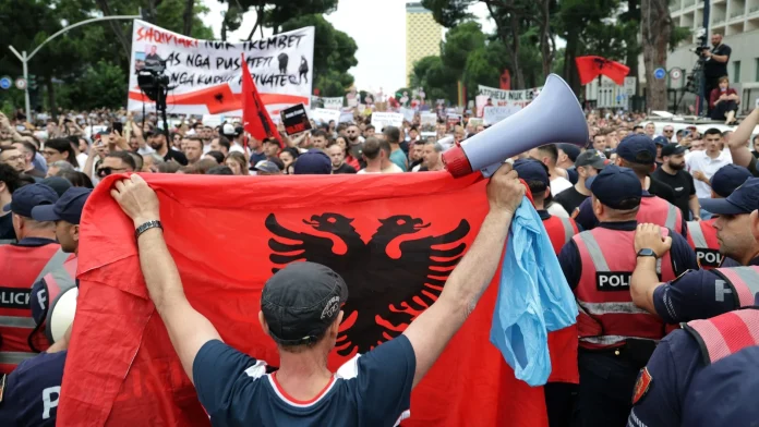 Albanians protest over Kushner-linked luxury resort