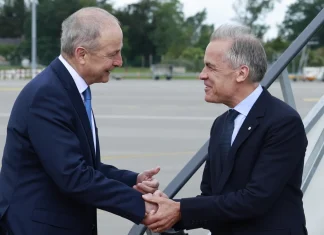 Canada’s PM Carney Lands in Ireland for a Two-Day Visit Canadian PM Carney arrives in Ireland for two-day visit