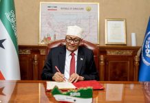 Madaxweynaha Maamulka Somaliland Cirro oo booqasho ku tegaya Israel