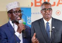 Shariif Sheekh Axmed iyo Cabdiraxmaan Cabdishakuur si kulul uga hadlay dagaalka ka dhacay Muqdisho