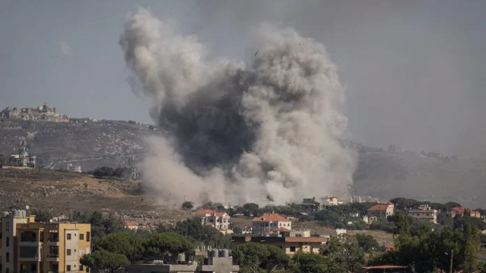 Lebanon state media says five dead in Israeli strikes