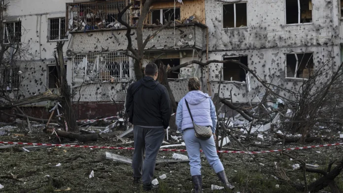Russian Strikes on Ukraine Kill at Least 22 in Heavy At least 22 killed in Russian bombardment of Ukraine
