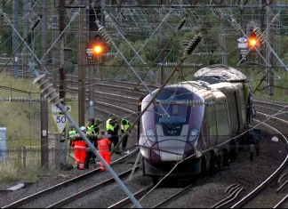 Train collision in the UK kills driver, leaves nine in critical condition Driver killed in UK train collision, nine critical