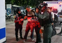 Dhul-Gariir ka dhacay Caasimada Venezuela ee Caracas