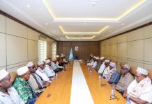 Madaxweyne Xasan oo kula kulmay Jowhar saraakiil ciidan iyo oday dhaqameedyo