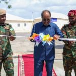Madaxweyne Xasan Sheekh oo xarriga ka jaray Taliska Guutada 77 ee xoogga dalka