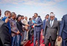 Ra’iisul Wasaare Xamse oo gaaray magaalada Baydhabo